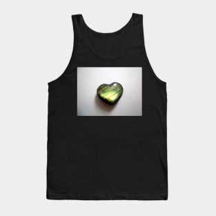 labradorite heart Tank Top